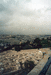 Вид на город Иерусалим с Елеонской горы. Золотые главки м-ря св.Марии Магдалины ("зарубежный"), на первом плане-еврейское кладбище, слева-город